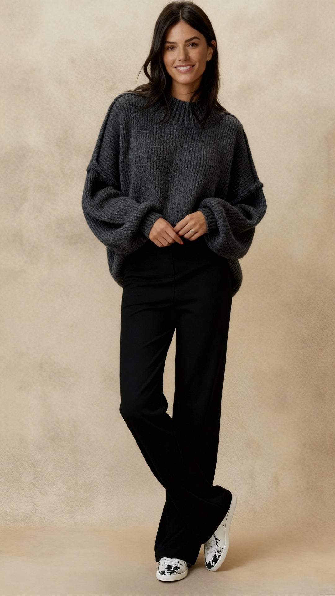 Women's Oversized Sweater Dress – Sutton James