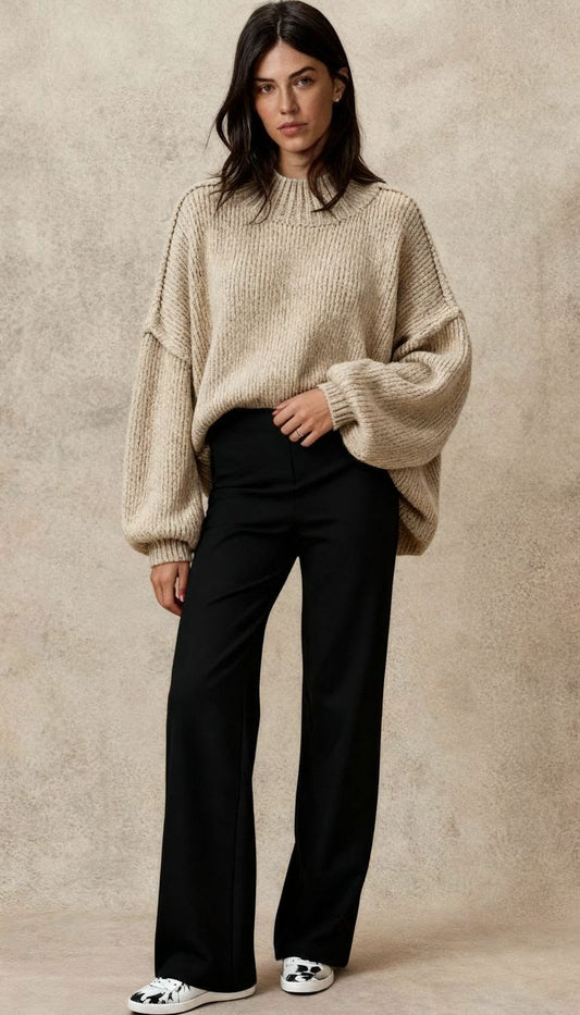 Women's Oversized Sweater Dress – Sutton James