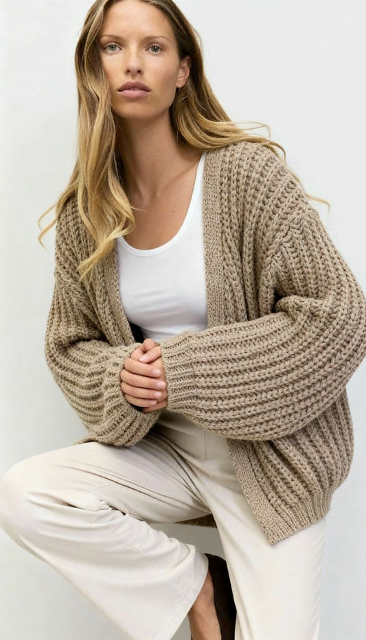 Women's Oversized Knit Cardigan – Sutton James
