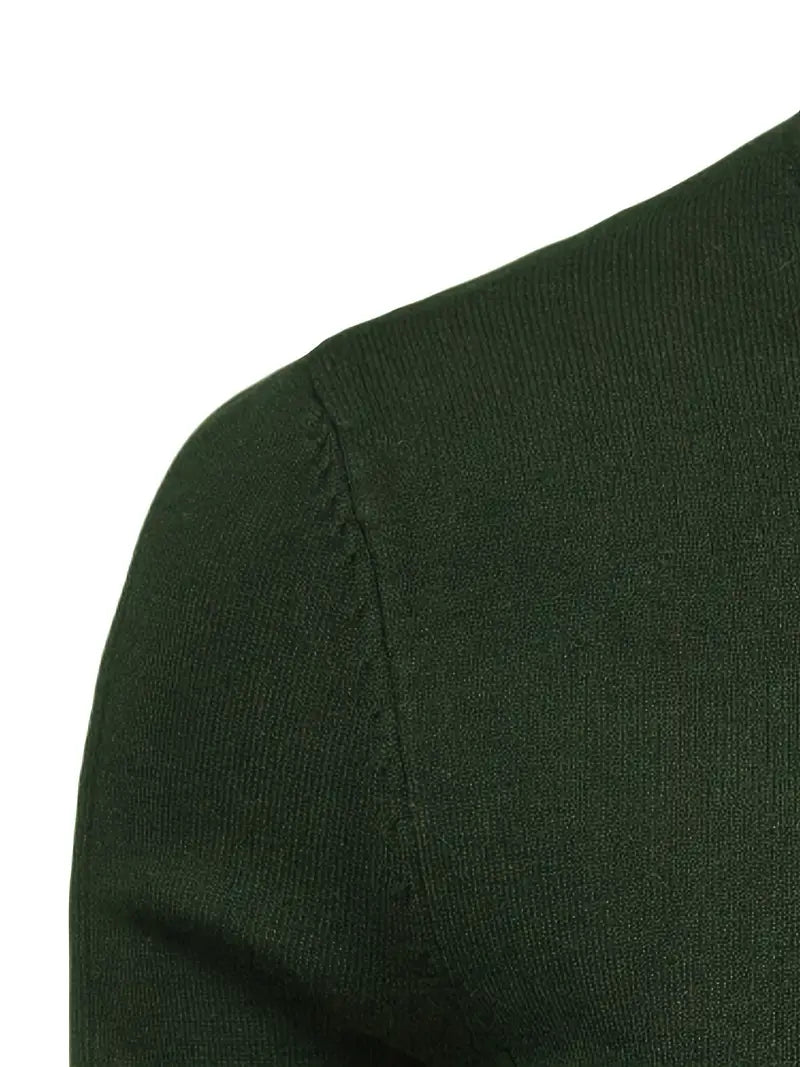 Men’s Turtleneck Sweater - Slim Fit - Soft Knit - Long Sleeve Smart Casual Wear Sutton James