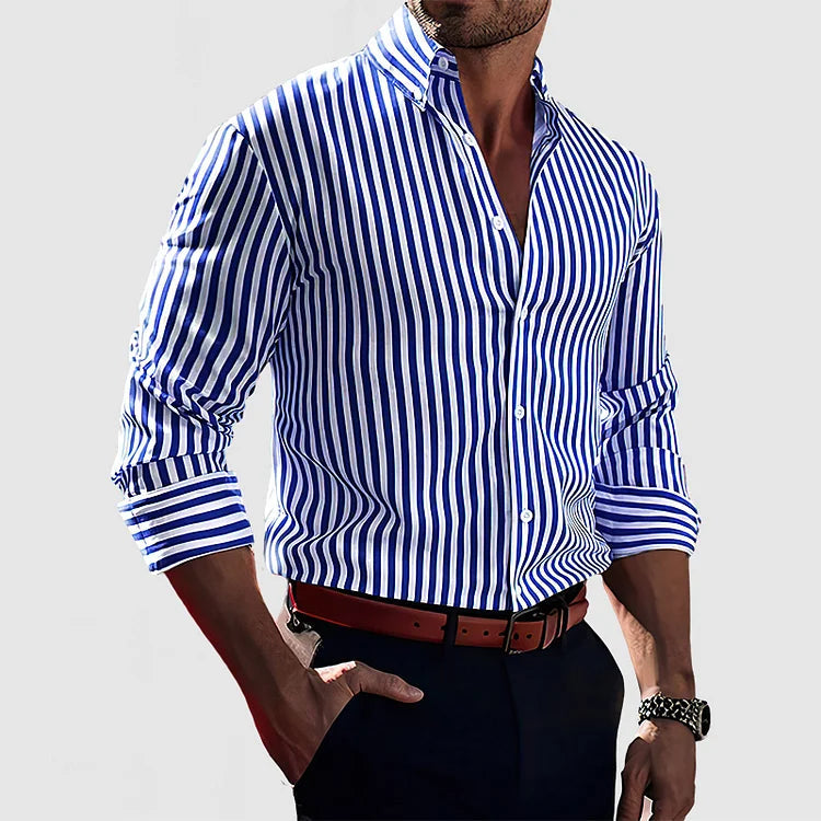 Striped Cotton Shirt – Sutton James Sutton James