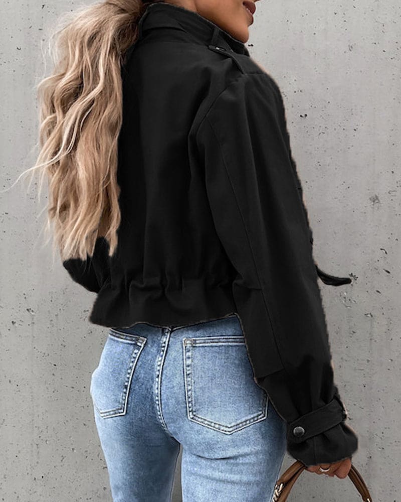 Women's Cropped Utility Jacket – Sutton James Sutton James