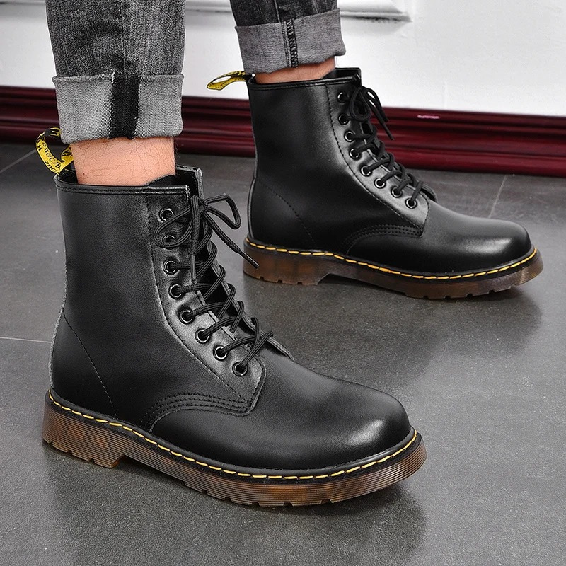 Men's Durable Lace Up Vegan Leather Shoes | Ideal for Winter Sutton James