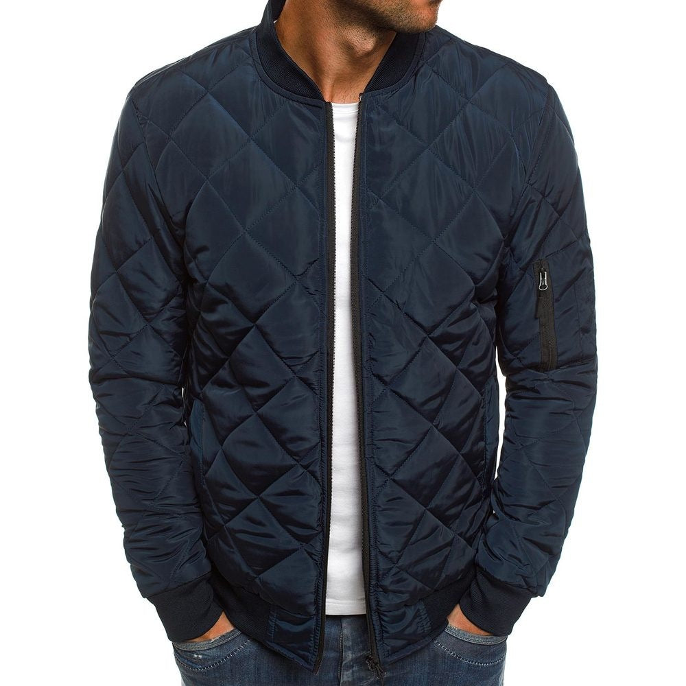 Men's Diamond Quilted Jacket – Sutton James Sutton James