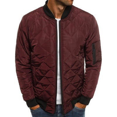 Men's Diamond Quilted Jacket – Sutton James Sutton James