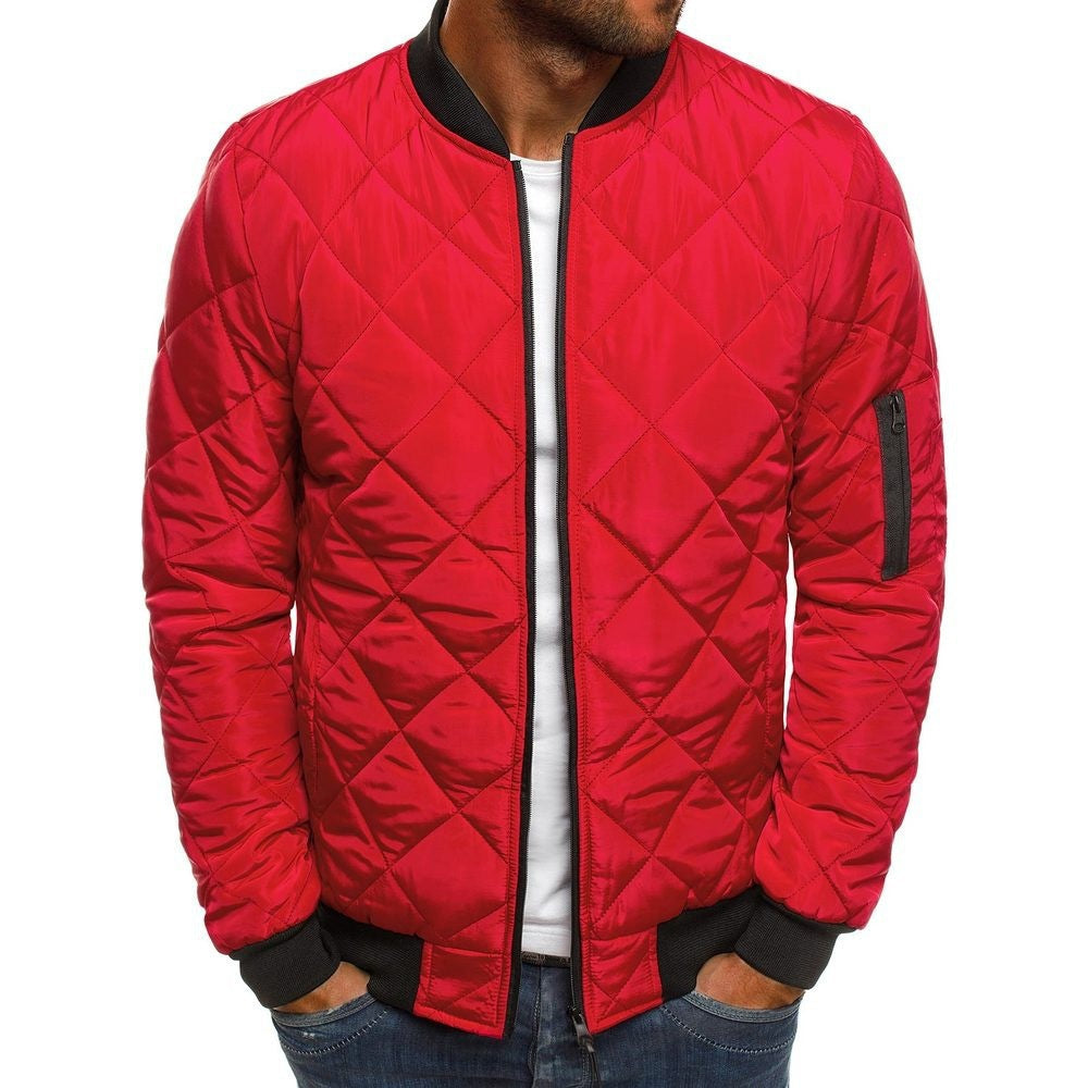 Men's Diamond Quilted Jacket – Sutton James Sutton James