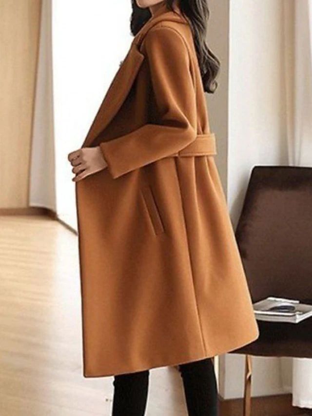 Women's Belted Midi Coat – Sutton James Sutton James