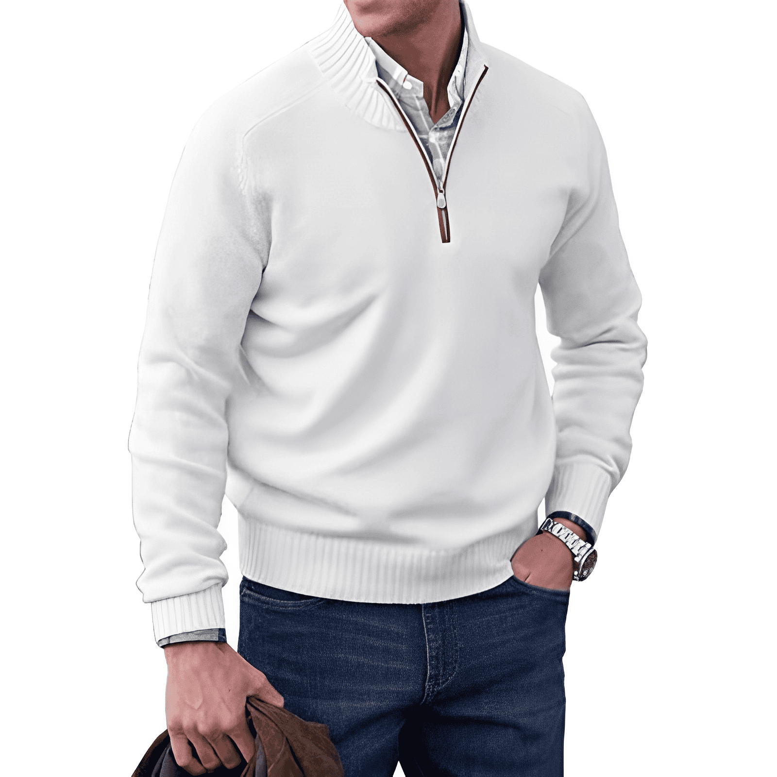Men's comfortable long sleeve sweater Sutton James