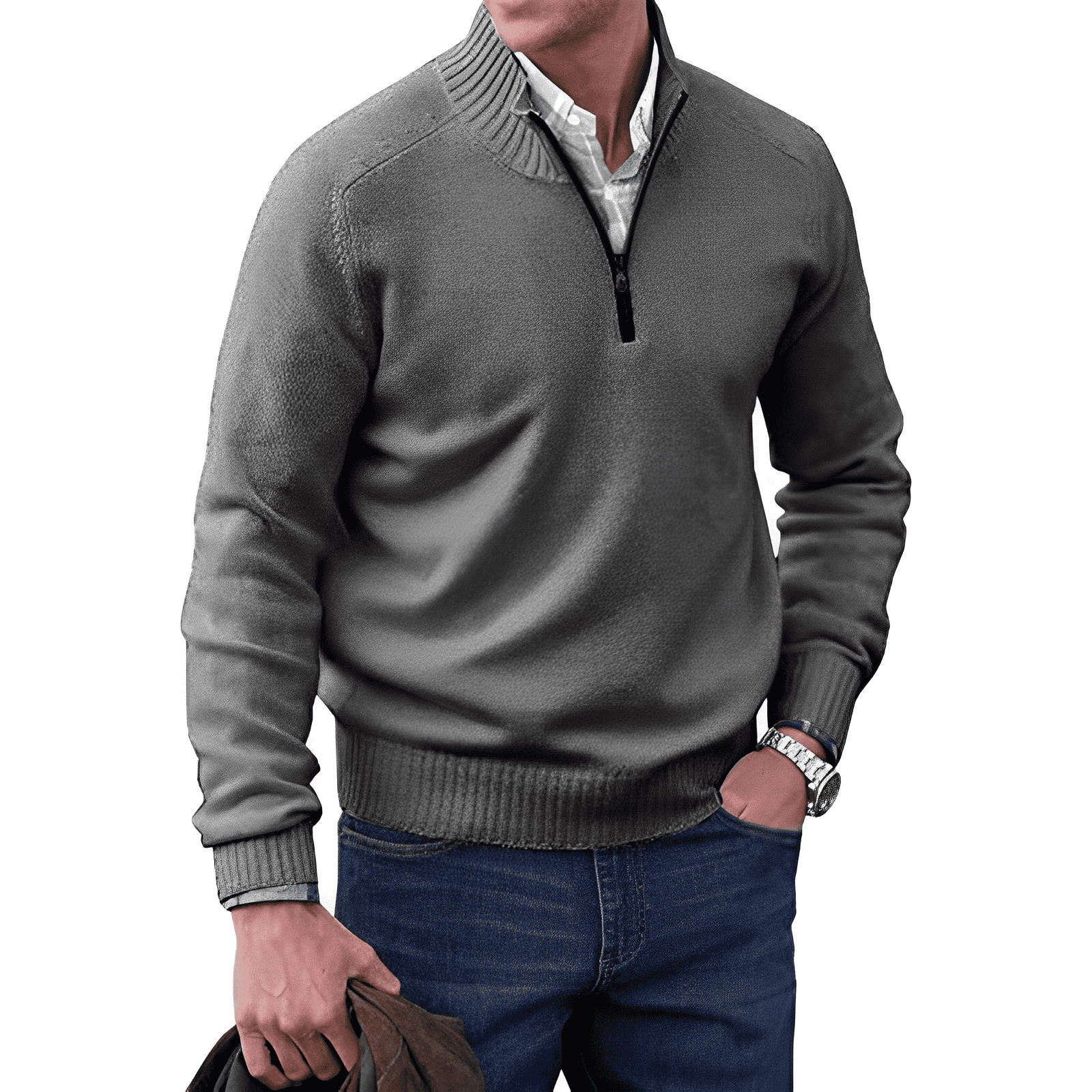 Men's comfortable long sleeve sweater Sutton James