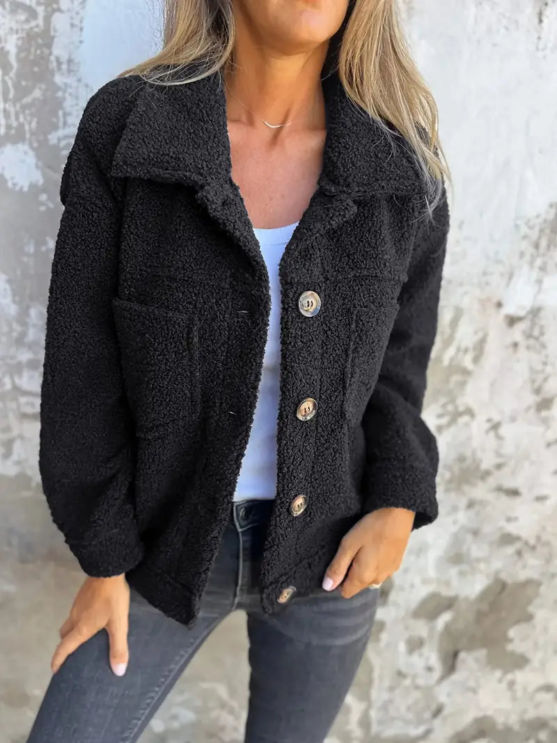 Women's Oversized Button-Down Jacket – Sutton James Sutton James