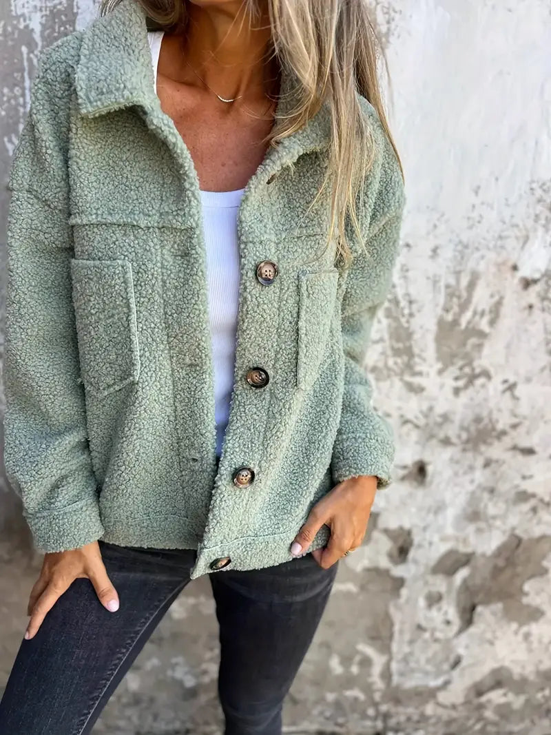 Women's Oversized Button-Down Jacket – Sutton James Sutton James