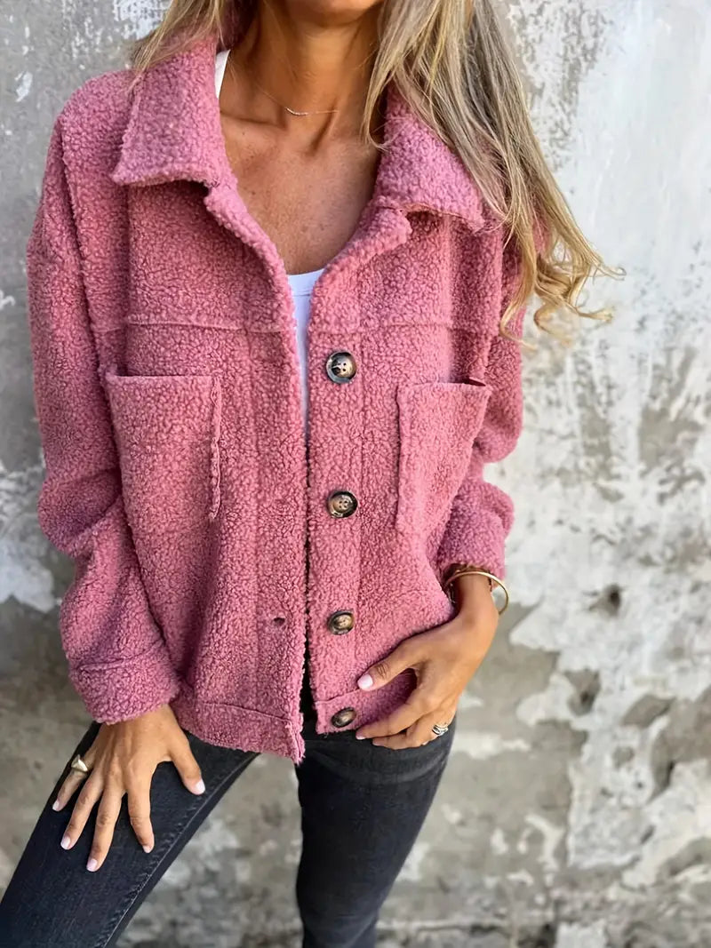 Women's Oversized Button-Down Jacket – Sutton James Sutton James