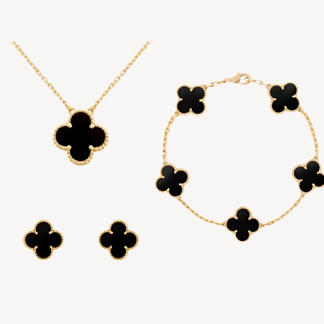 Clover Jewelry Set - Gold Sutton James
