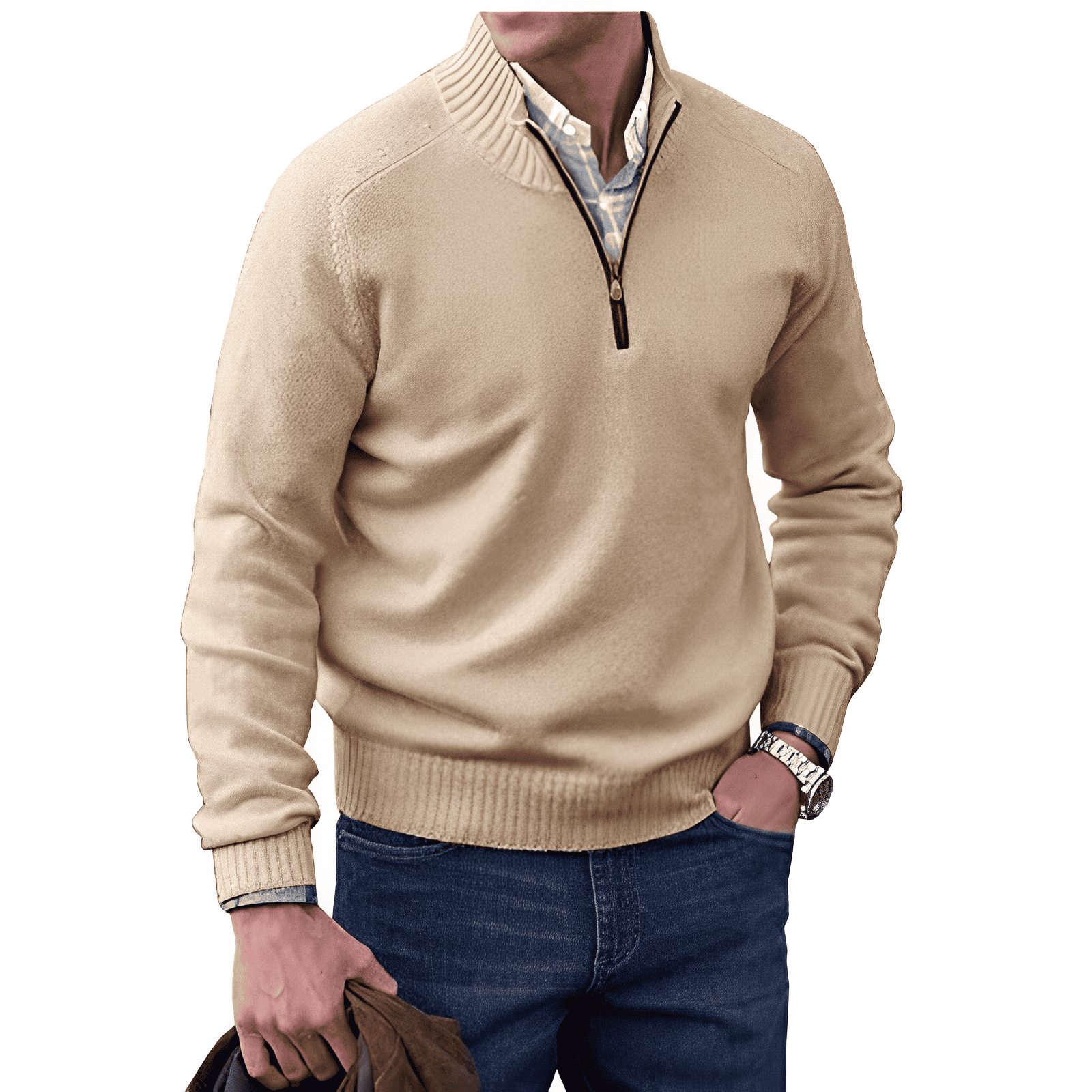 Men's comfortable long sleeve sweater Sutton James
