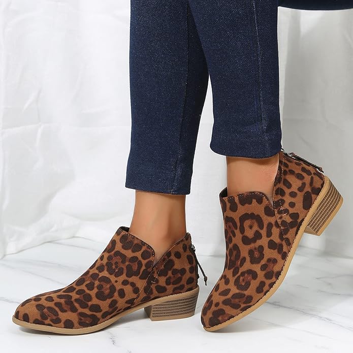 Women's Wedge Heel Pointed Toe Ankle Boots – Sutton James Sutton James