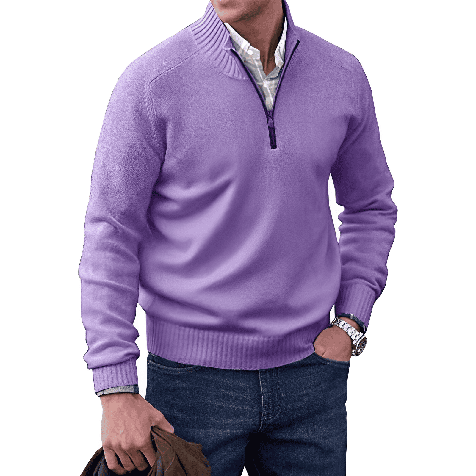 Men's comfortable long sleeve sweater Sutton James