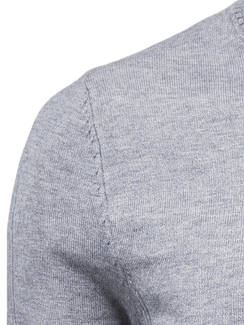 Men’s Turtleneck Sweater - Slim Fit - Soft Knit - Long Sleeve Smart Casual Wear Sutton James