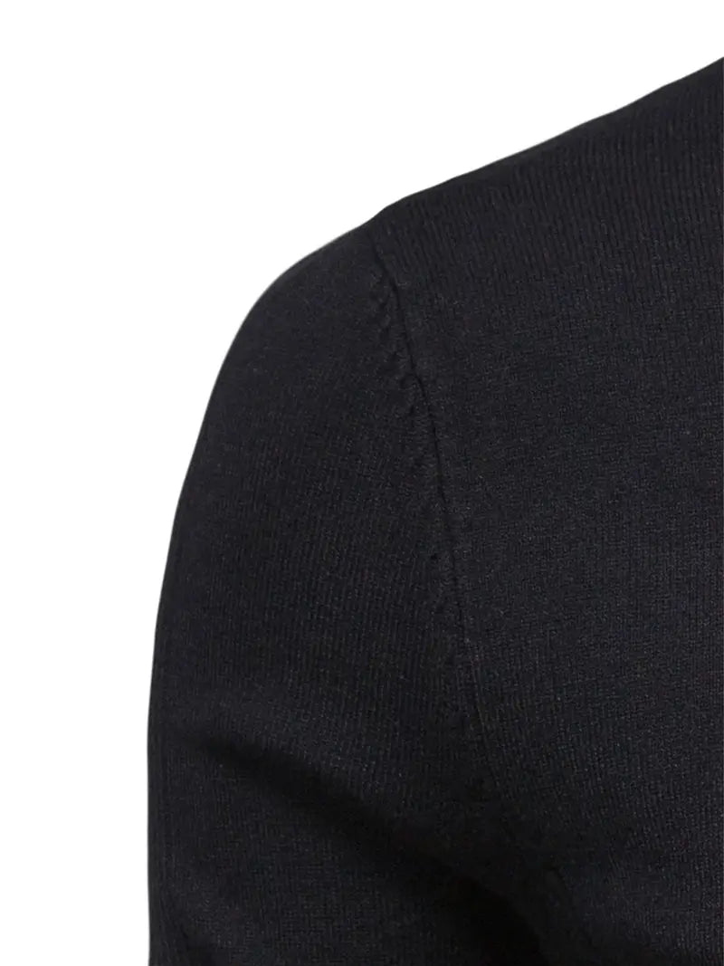 Men’s Turtleneck Sweater - Slim Fit - Soft Knit - Long Sleeve Smart Casual Wear Sutton James