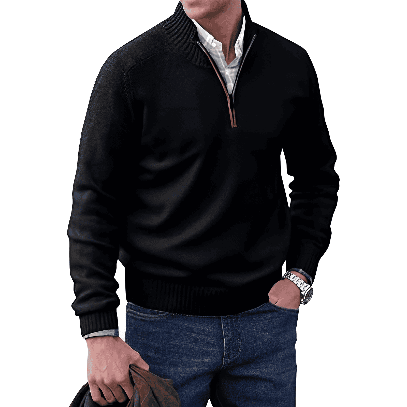 Men's comfortable long sleeve sweater Sutton James
