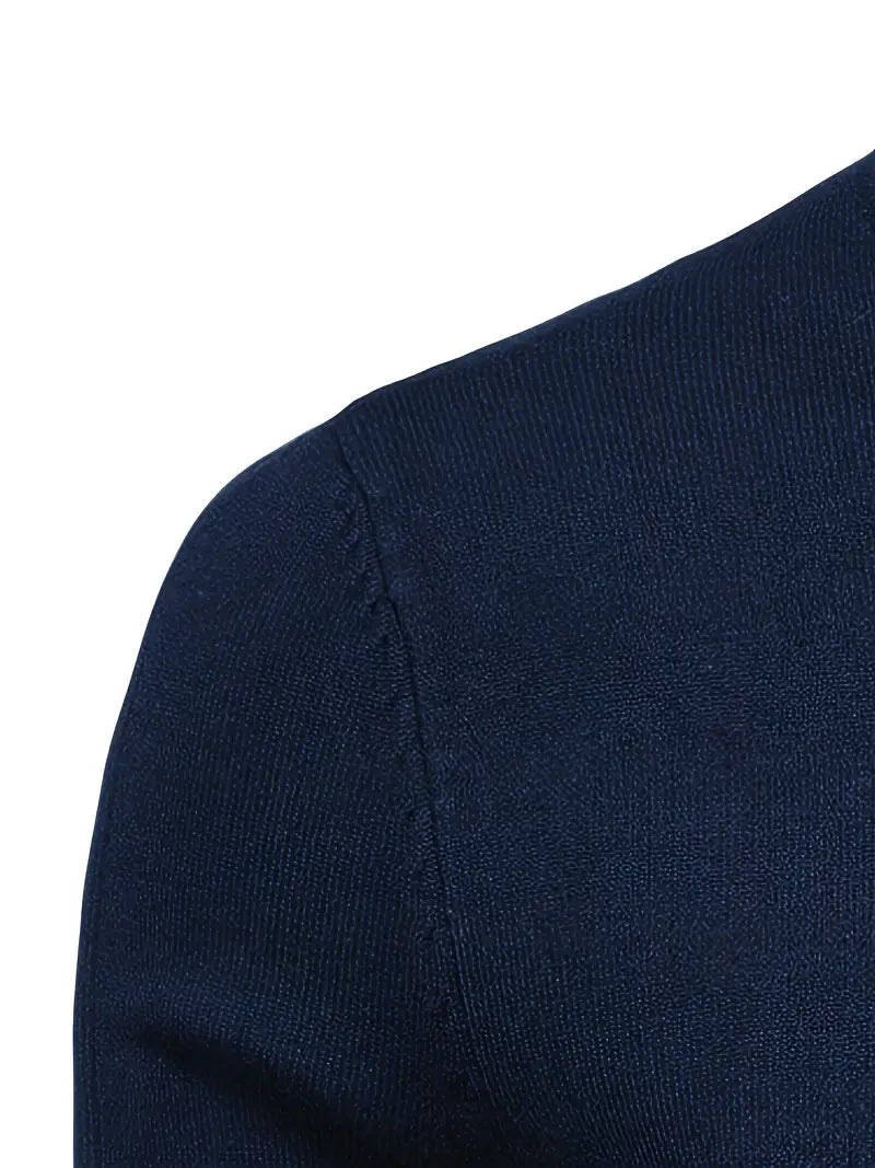 Men’s Turtleneck Sweater - Slim Fit - Soft Knit - Long Sleeve Smart Casual Wear Sutton James