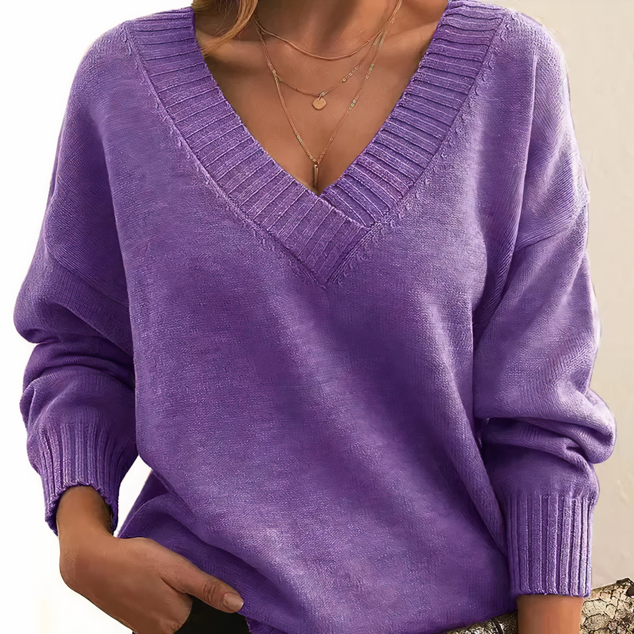 Danielle Cashmere Sweater | Fashionable & Ultra-Soft Knit Sutton James