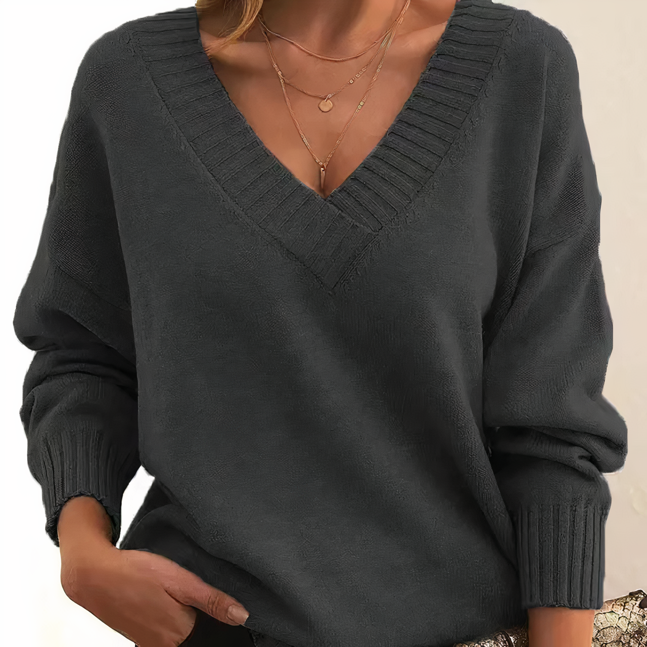 Danielle Cashmere Sweater | Fashionable & Ultra-Soft Knit Sutton James