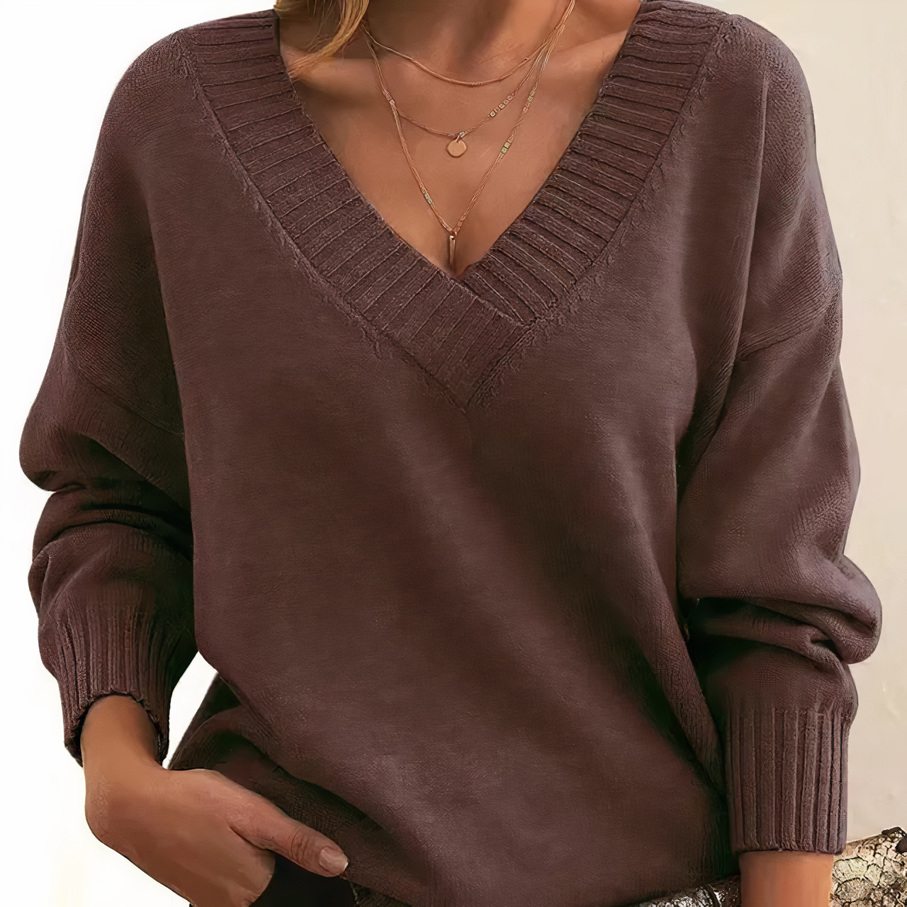 Danielle Cashmere Sweater | Fashionable & Ultra-Soft Knit Sutton James