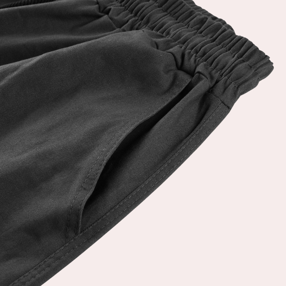 Men’s Cargo Trousers – Relaxed Fit – Straight Leg – Cotton Blend – Utility Pockets Sutton James