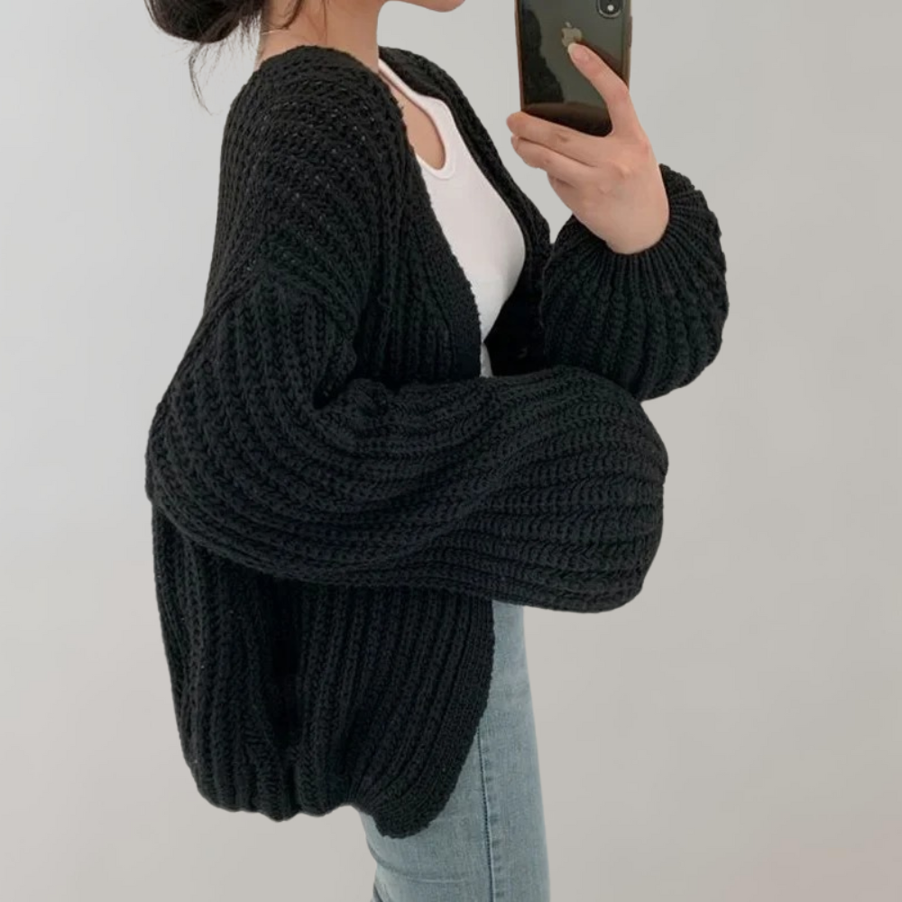 Women's Oversized Knit Cardigan – Sutton James Sutton James