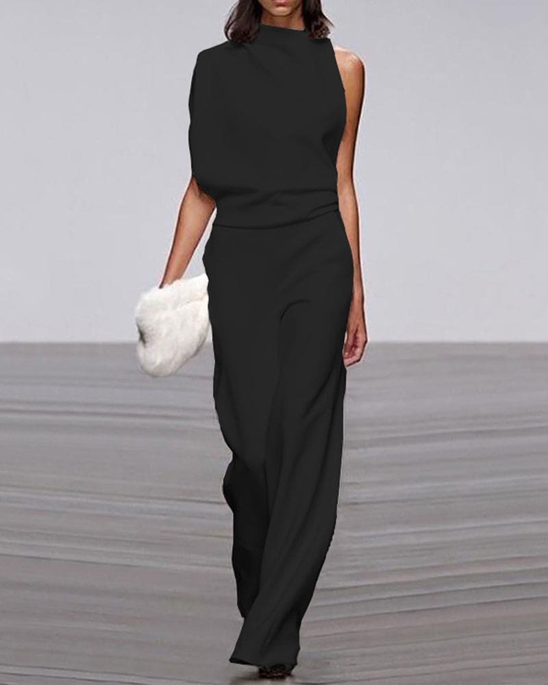 Elegant Women's Sleeveless Jumpsuit - Formal One-Piece Outfit for Special Occasions Sutton James