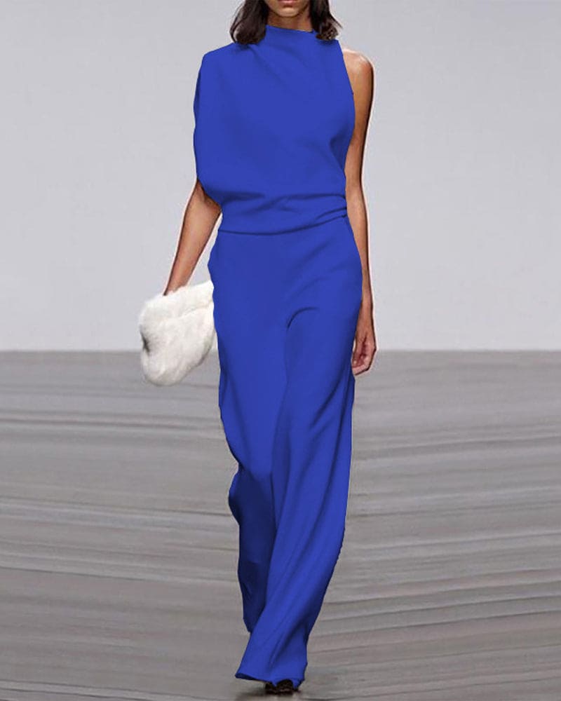 Elegant Women's Sleeveless Jumpsuit - Formal One-Piece Outfit for Special Occasions Sutton James