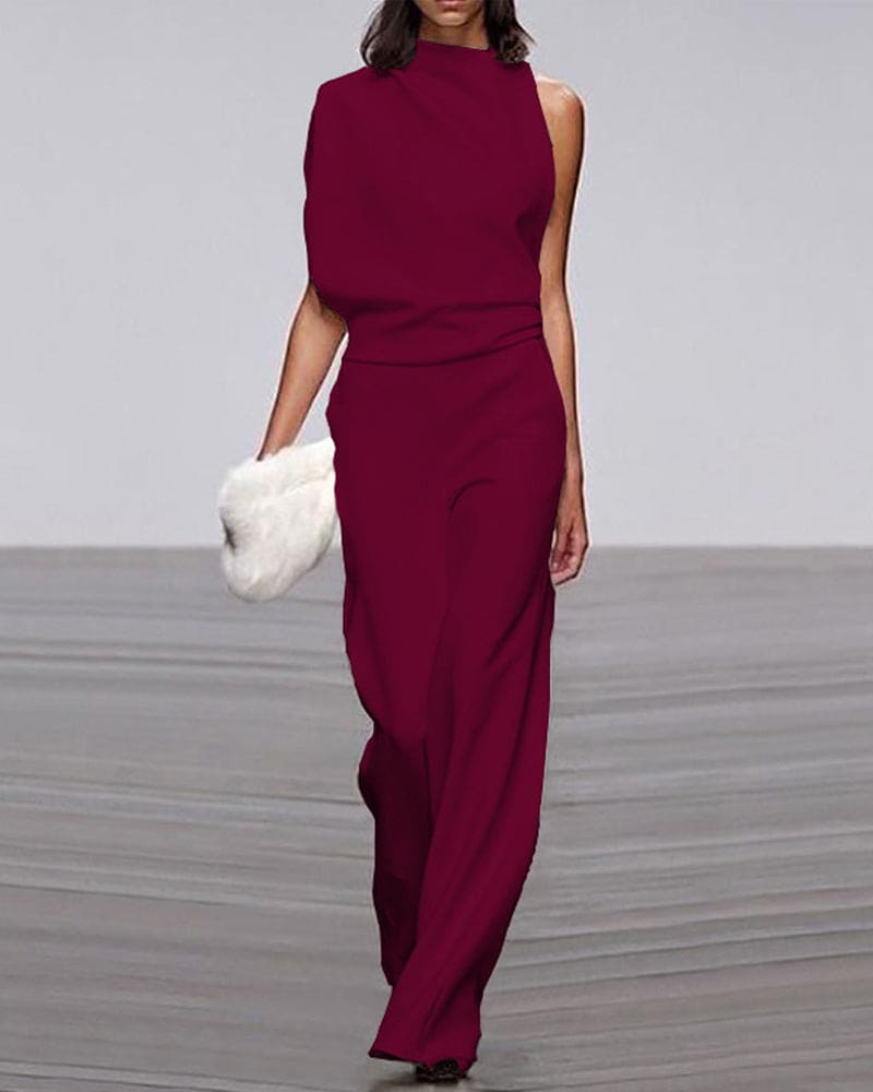 Elegant Women's Sleeveless Jumpsuit - Formal One-Piece Outfit for Special Occasions Sutton James