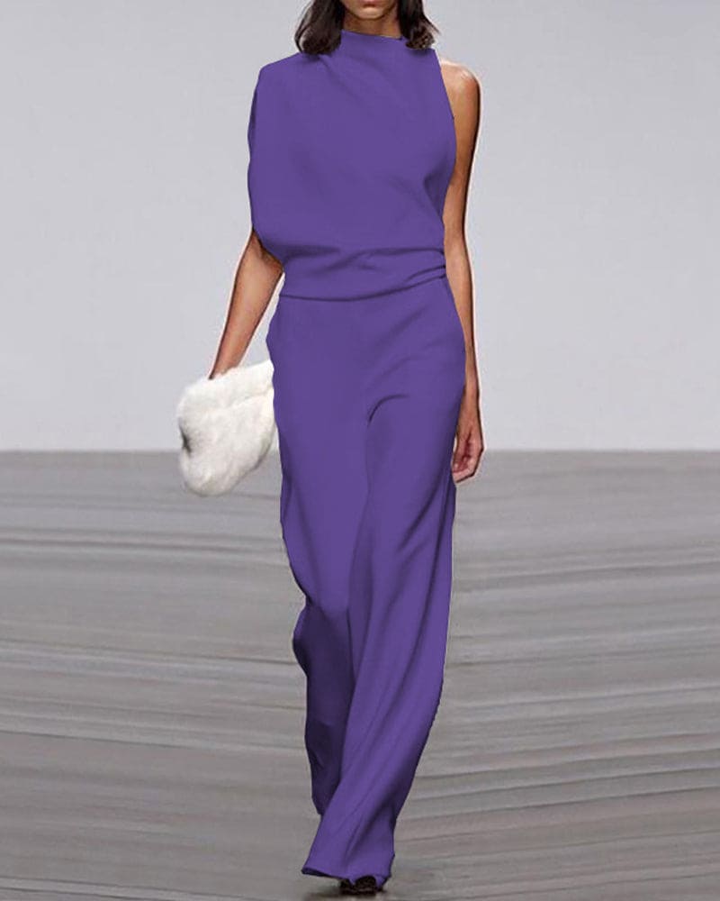 Elegant Women's Sleeveless Jumpsuit - Formal One-Piece Outfit for Special Occasions Sutton James