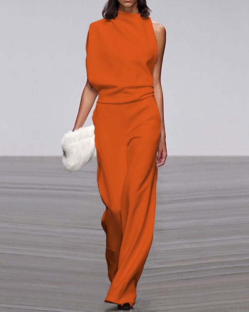 Elegant Women's Sleeveless Jumpsuit - Formal One-Piece Outfit for Special Occasions Sutton James