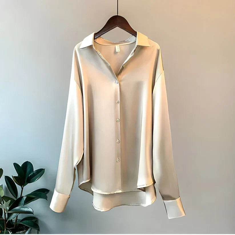 Gertrud Shirt | Women's Elegant Silk Button-Up Shirt Sutton James