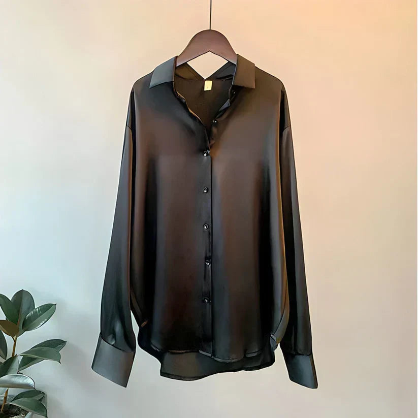Gertrud Shirt | Women's Elegant Silk Button-Up Shirt Sutton James