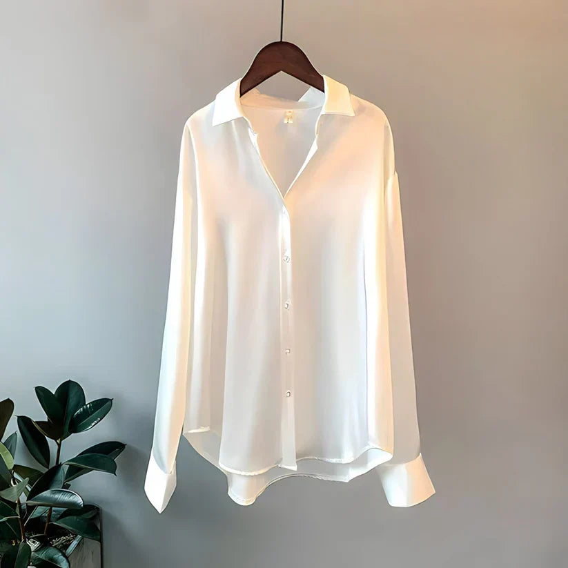 Gertrud Shirt | Women's Elegant Silk Button-Up Shirt Sutton James
