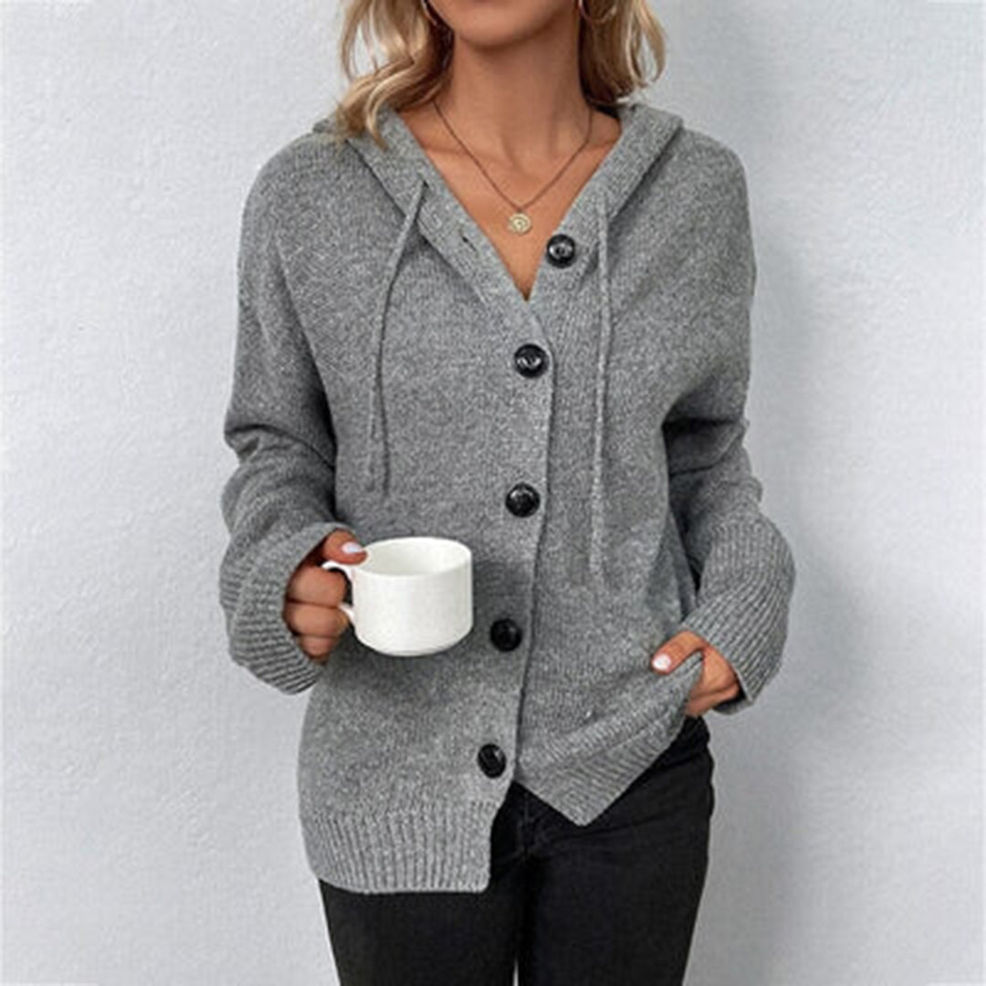 Women's Stylish Hooded Cardigan - Comfortable Knit Sutton James