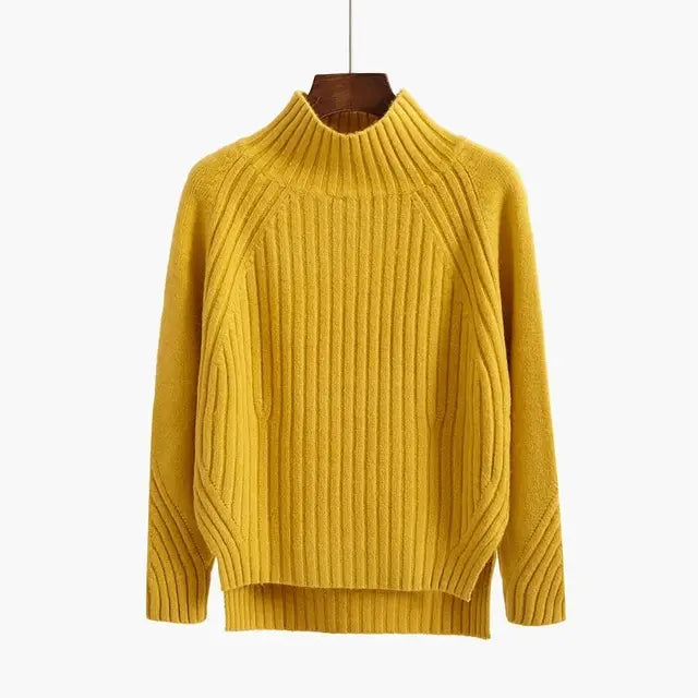 Geneva Sweater | Premium Ribbed Turtleneck Sweater Sutton James