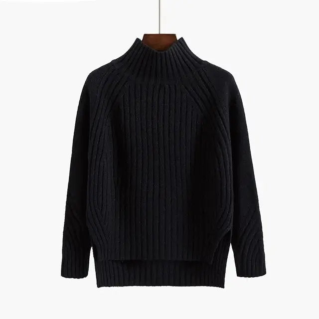 Geneva Sweater | Premium Ribbed Turtleneck Sweater Sutton James