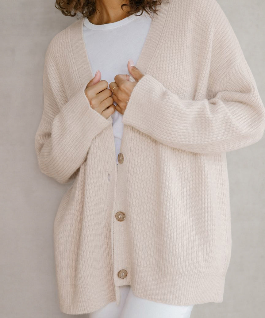 Women's Oversized Button-Front Cardigan – Sutton James Sutton James