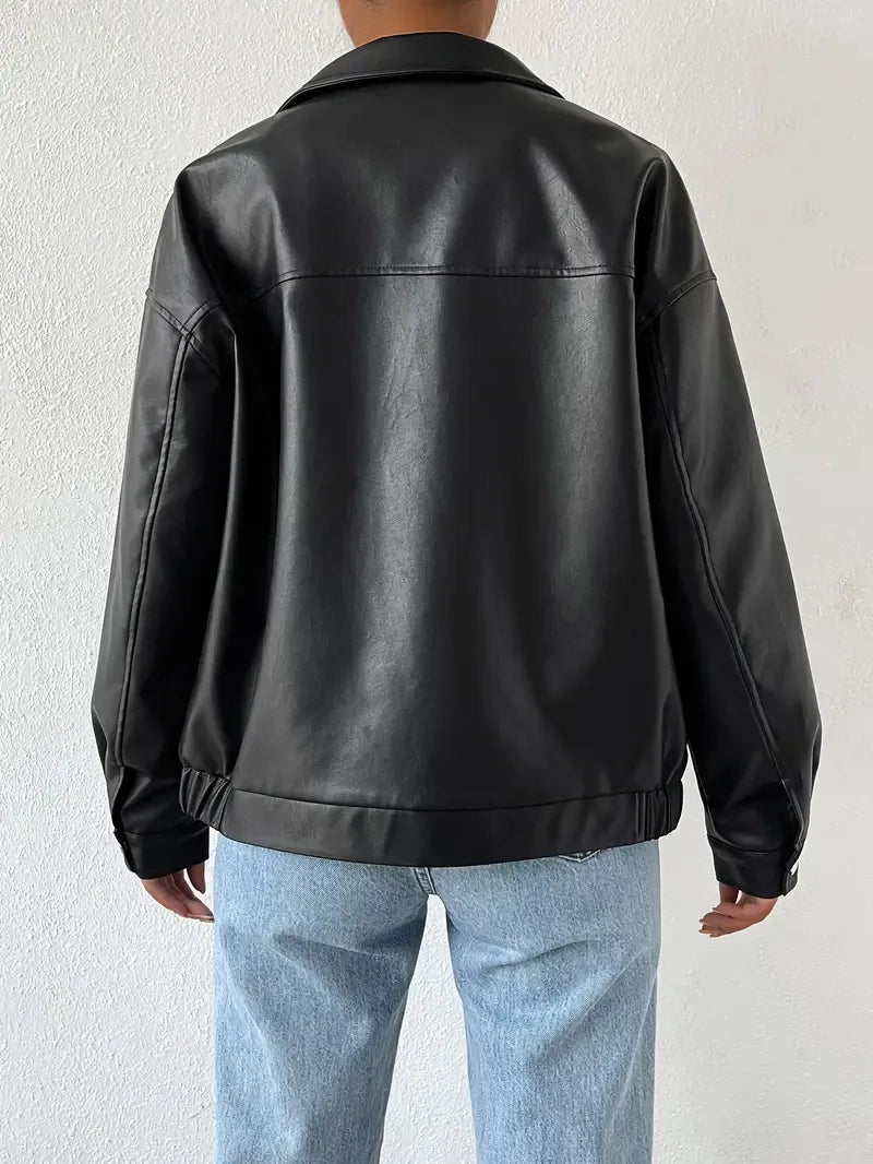 Women's Oversized Zip-Up Jacket – Sutton James Sutton James