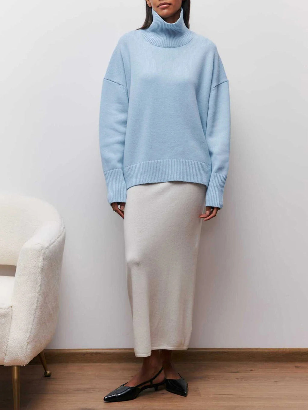 Women's Oversized Turtleneck Sweater – Sutton James Sutton James