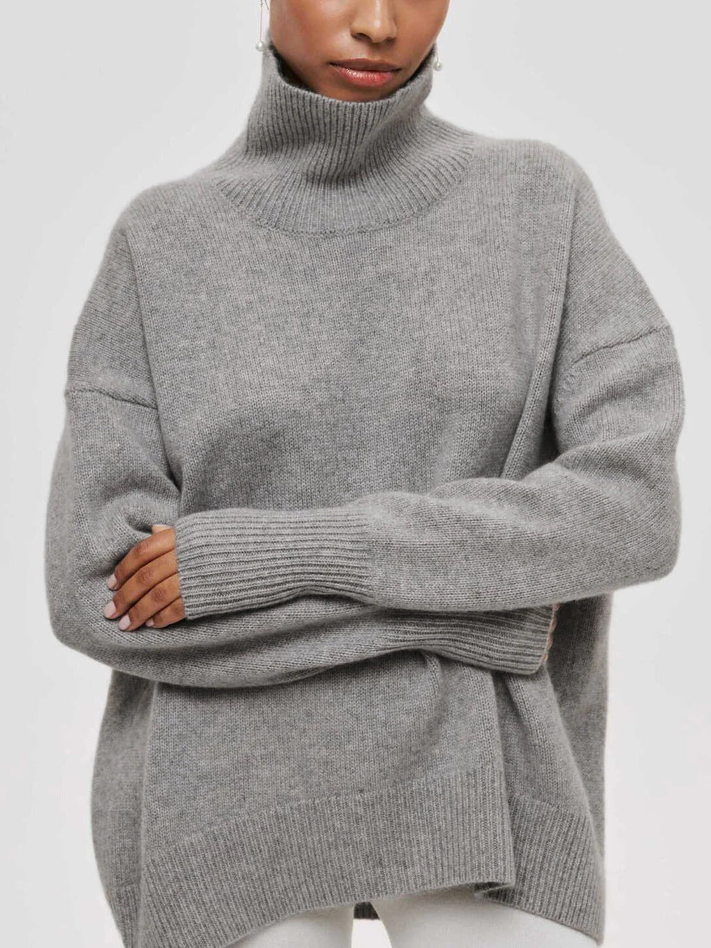 Women's Oversized Turtleneck Sweater – Sutton James Sutton James