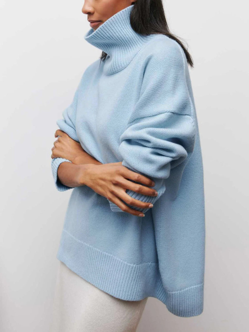 Women's Oversized Turtleneck Sweater – Sutton James Sutton James