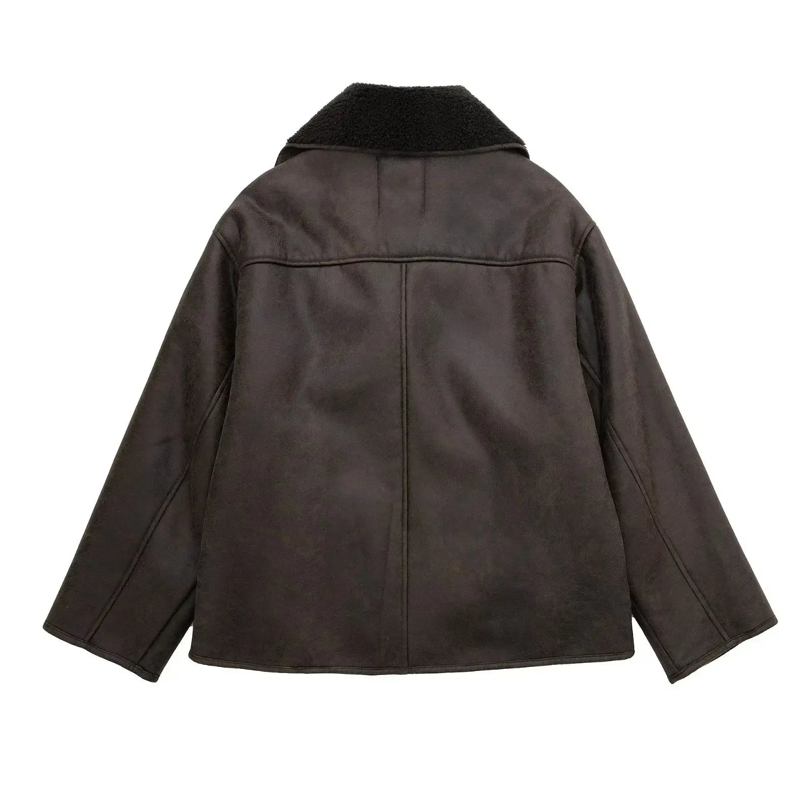 Women's Oversized Sherpa Short Jacket – Sutton James Sutton James