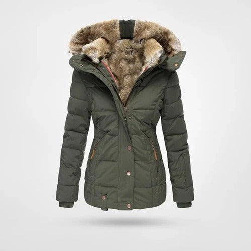 Women's Hooded Puffer Jacket – Sutton James Sutton James