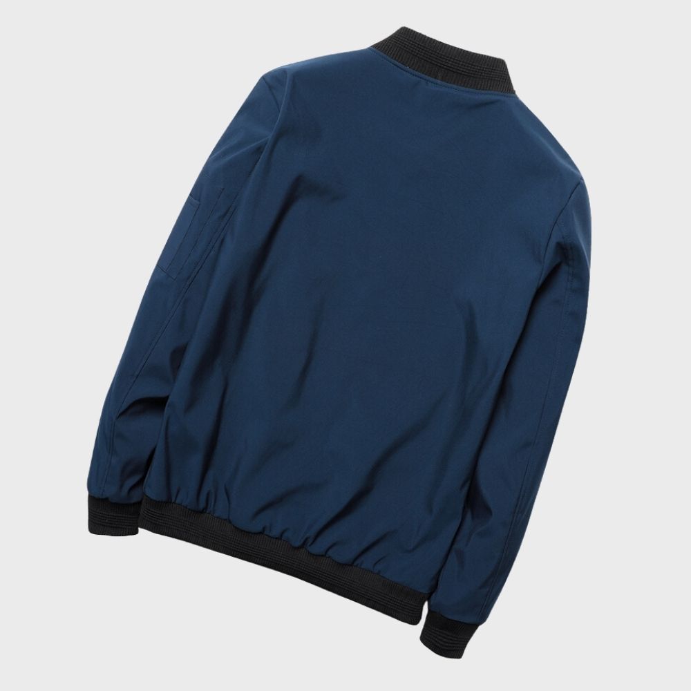 Men's All-Season Bomber Jacket - Lightweight, Breathable, and Stylish for Everyday Wear Sutton James