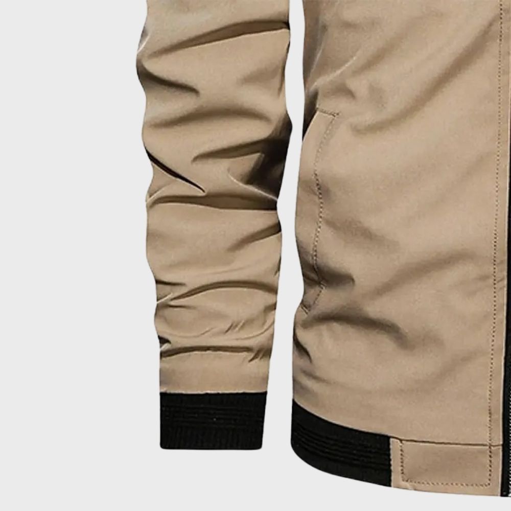 Men's All-Season Bomber Jacket - Lightweight, Breathable, and Stylish for Everyday Wear Sutton James