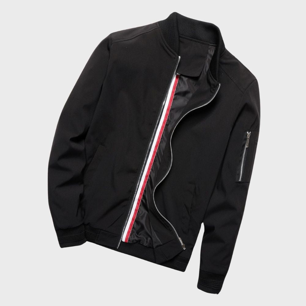 Men's All-Season Bomber Jacket - Lightweight, Breathable, and Stylish for Everyday Wear Sutton James